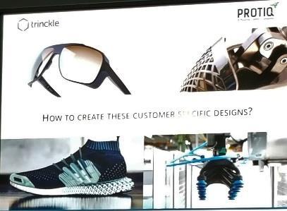 Create Custom Products within B2B Markets Dr Ole Bröker, Head of Business Development, trinckle 3D GmbH 2013 perustettu yritys, joka ensimmäisenä Saksassa toi markkinoille online-3d-tulostusalustan.