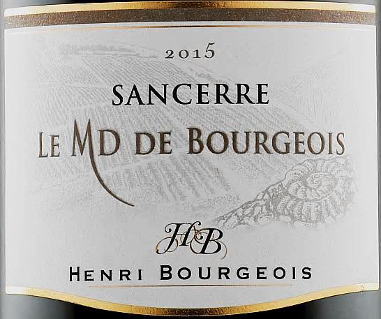 Ranska, Loire Valley, Sancerre: Henri Bourgeois Sancerre Le MD de Bourgeois 2014 Arvio: Tyylikäs, varsin avoin tuoksu on herukkainen ja monivivahteinen.