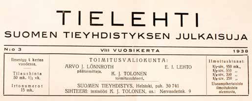 -artikkeli on V. Meriluodon matkakertomus hänen Tieyhdistyksen apurahan turvin Ruotsiin ja Tanskaan tekemältään opintomatkalta. Kööpenhamina oli jo tuolloin pyöräilijöiden luvattu kaupunki.