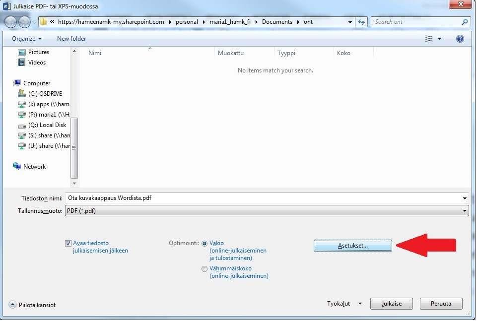 HAMKissa siirryttiin 1.9.2016 opinnäytetöiden sähköiseen arkistointiin.