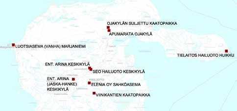 5.12. Pohja- ja pintavedet Hailuoto on muodostunut aikojen kuluessa useasta saaresta, jotka ovat maankohoamisen seurauksena kasvaneet kiinni toisiinsa.