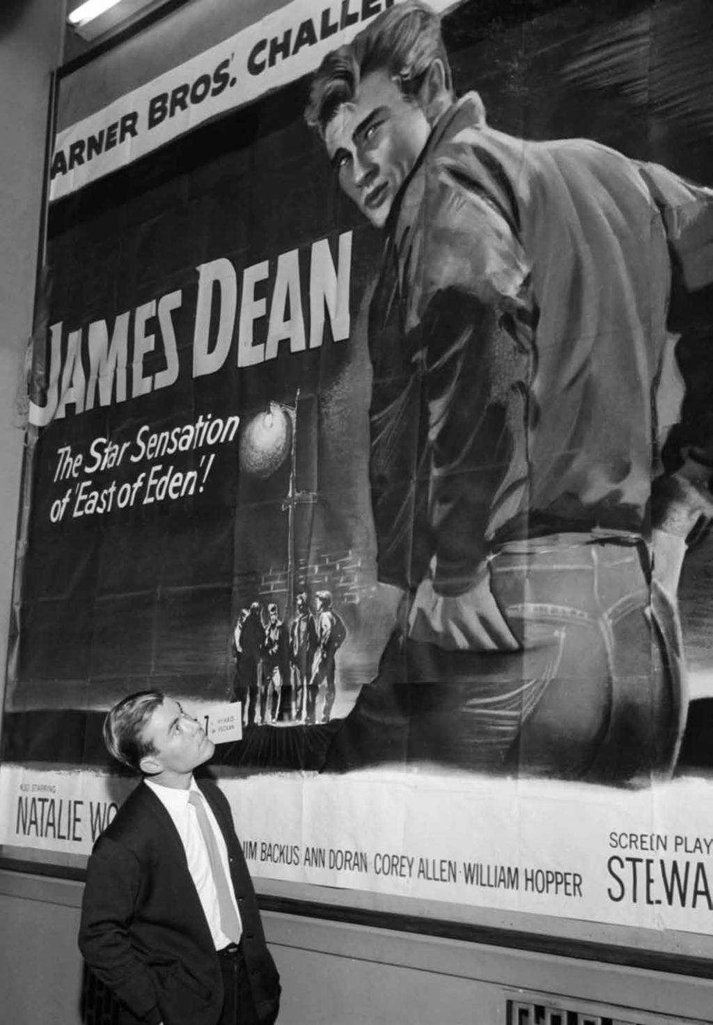 James Dean ja Nuori kapinallinen -elokuva toi muotiin farkut ja nahkatakin.