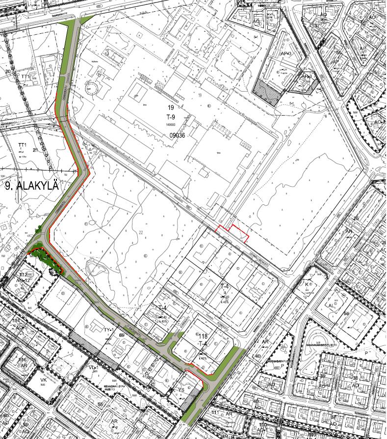Asemakaavan selostus () Alakylä,.