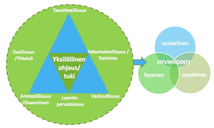 Green Care-toiminnnan hyvinvointivaikutukset syntyvät eri asiakasryhmille