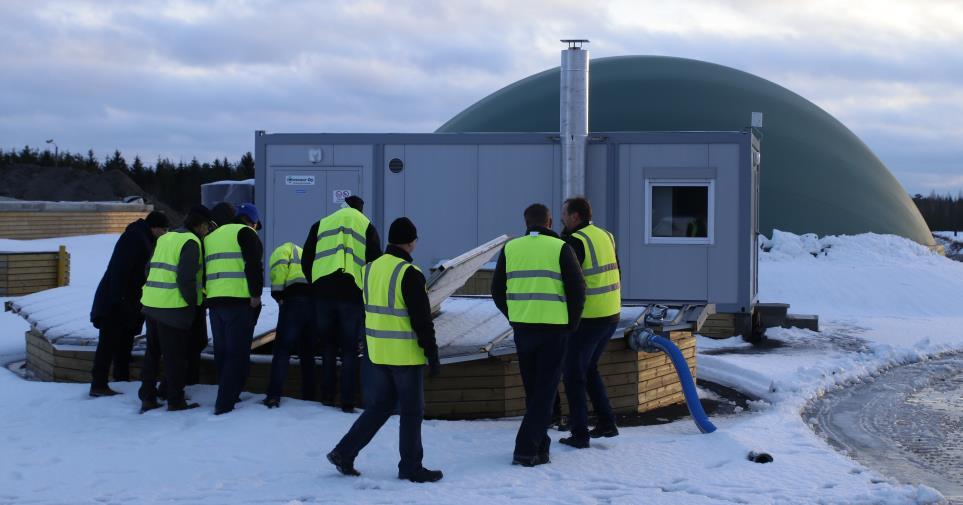 5. Kymeenlaakson Jäte Oy Jätekeskus biokaasuntuottajana tekniikka sovellettavissa maatiloille Syötteenä haravointi- ja puutarhajätteet vrt.