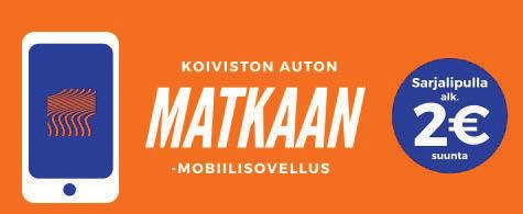 R KOIVISTON AUTO -konserni PIKAVUOROT 9.4. 3.6.