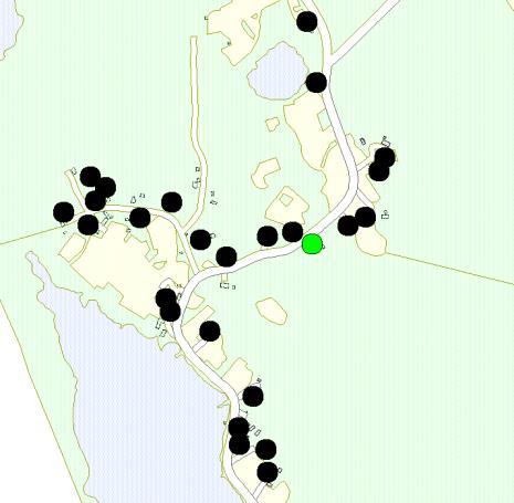 ): 15,5 16,5 km Yläkoulu (ruots.): 17,0 18,0 km Päiväkoti (suom.