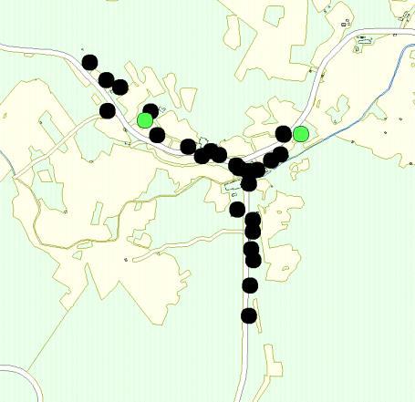 ): 10,0 11,0 km Yläkoulu: (suom.): 9,5 10,5 km Yläkoulu (ruots.): 14,5 15,5 km Päiväkoti (suom.): 9,5 10,5 km Päiväkoti (ruots.