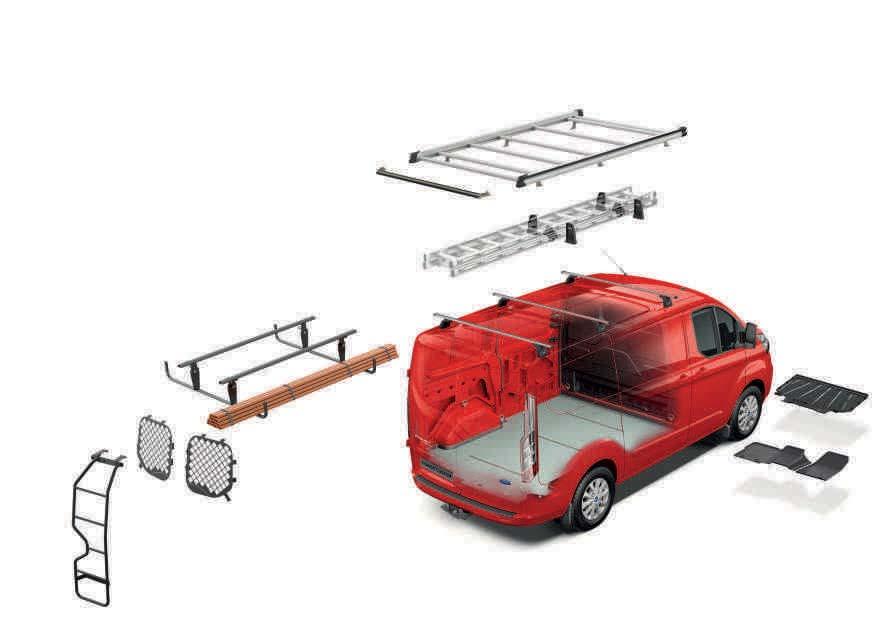 Lisävarusteet 40-41 Varustele Takatikkaat Tikkaiden avulla pääset helposti ja turvallisesti auton katolle. (Enint.