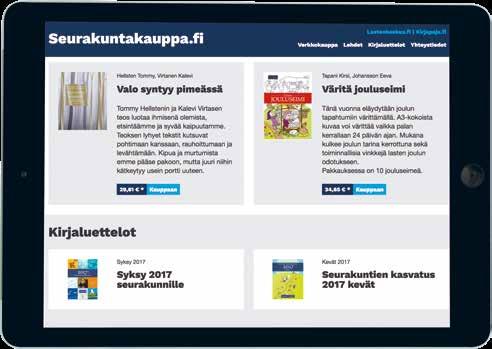 uutuuksista, kertoa toiveista ja olla
