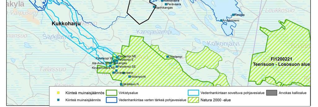 3 Arviointimenetelmät ja epävarmuustekijät Alueella aloitettava kaivostoiminta tulee arvioitavasta hankkeesta riippumatta vaikuttamaan suoraan kasvillisuuteen ja eläimiin kaivosalueella kaivoksen