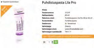 .. + tietoa tuotteista + paremmat hakutoiminnot + tarjous- ja uutuustuotteet selkeästi merkitty + tuotteisiin liittyviä youtube-videoita + vastaavat ja yhteensopivat