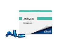 TUOTEKUVASTO 2019 Pinnoitteet ja hammasharjat PROFYLAKSIA DMG MiniDam MiniDam paikalliseen ikenen suojaamiseen. Helppo ja nopea asentaa paikoilleen ilman klammeria miellyttävä potilaalle.