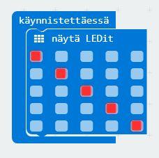 Testiohjelman paikka! Mene osoitteeseen http://microbit.