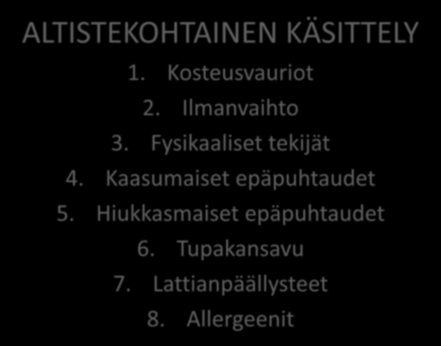 Kaasumaiset epäpuhtaudet 5.