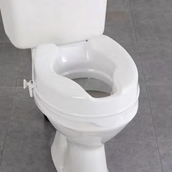 Wc-koroke Savanah 15cm AA2116 WC-posliinin päälle helposti, ilman työkaluja, asennettava korokerengas, korkeus 15 cm. Sopii kaikkiin yleisimpiin WC-istuinmalleihin.