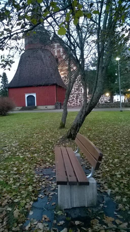 portugalilaisten kanssa Ulvilan kirkko ja