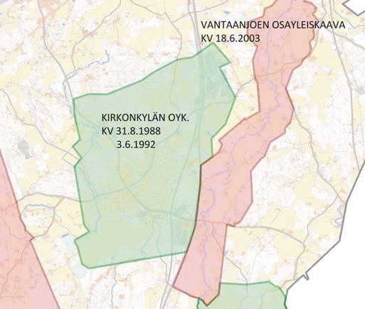 Osayleiskaava voidaan laatia kahdessa osassa, joista toinen koskisi keskustaaluetta ja toinen sitä ympäröivää aluetta.