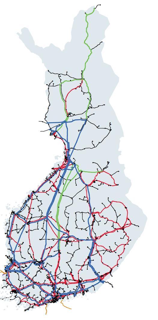 Tarkkailualue? Sähköjärjestelmän osa, josta Fingrid kerää tietoa tehtäviensä suorittamiseksi 1. Fingridin vastuualue (Suomen valtakunnan alue pl. Ahvenanmaa) 2.