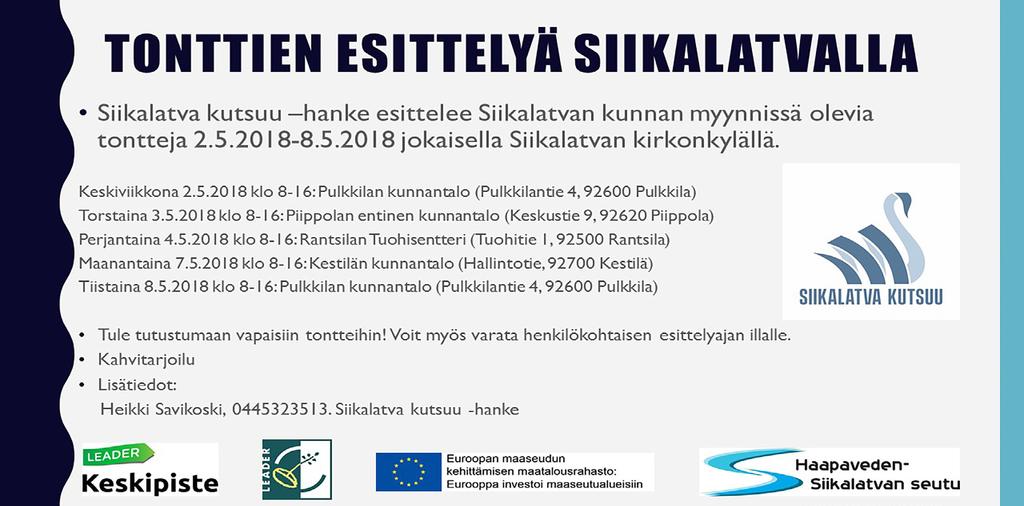 2 SIIKALATVA KUNTATIEDOTE 4/2018 *NUORET*LIIKUNTA*NUORET*LIIKUNTA*NUORET*LIIKUNTA*NUORET*LIIKUNTA* INBODY KEHON KOOSTUMUS MITTAUS (kevät 2018) kertoo nopeasti ja luotettavasti kehosi koostumuksen mm.