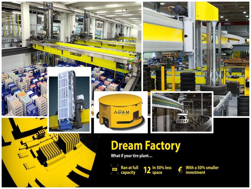 Robotics companies Fully automated tire factory!