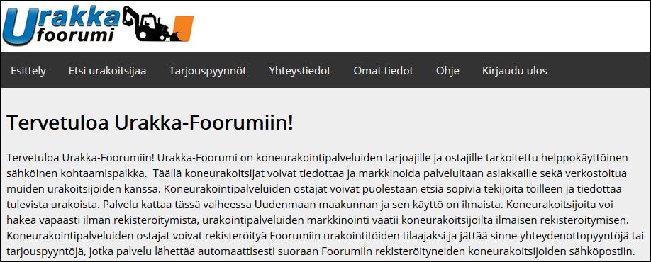 Miksi tilaajan/pääurakoitsijan kannattaa liittyä Foorumiin?