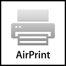 Tulostus AirPrint-tulostus AirPrint on tulostustoiminto, joka sisältyy vakiona ios 4.2 -versioon ja uudempiin tuotteisiin ja Mac OS X 10.7 - käyttöjärjestelmään ja uudempiin tuotteisiin.