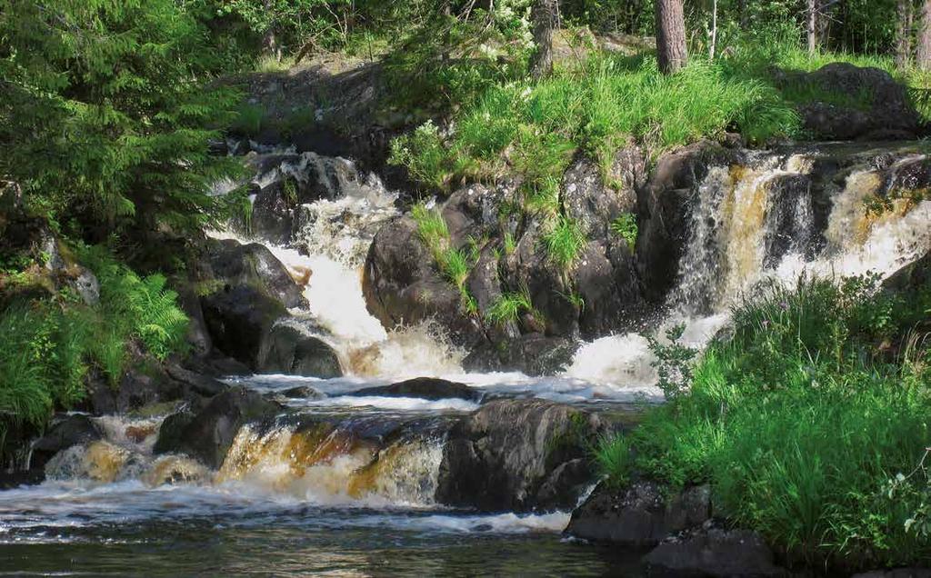 74 N:o 5 6 N:o 5 6 75 Tohmajoen kosket ovat mukava nähtävyys Niiralan ja Sortavalan välisen päätien varrella, vaikka keskellä kesää vettä ei välttämättä ole runsaasti.