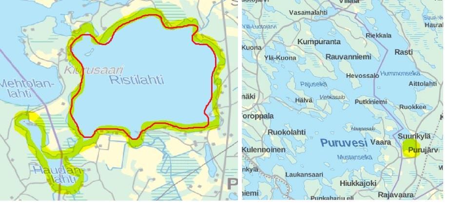 Tulokset, rysäpyynti 2017 Hoitokalastuskokeilu rysillä toteutettiin Haudanlahdella ja Ristilahdella kahdessa