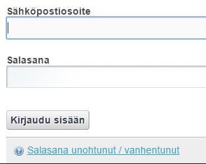 2 Kirjautuminen olemassa olevilla tunnuksilla Mene selaimellasi osoitteeseen https://parastapalvelua.fi Kirjautuminen palveluun tapahtuu oikealta yläkulmasta löytyvän Kirjaudu sisään -napin kautta.