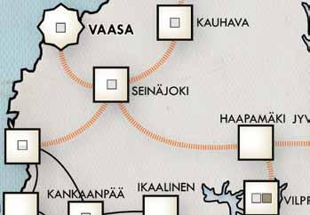 Valkoinen eliminoi yhden täysivahvuisen suojeluskunnan Seinäjoelta ja muuttaa toisen vajaavahvuiseksi, niin että sillä on kaksi vajaavahvuista yksikköä.