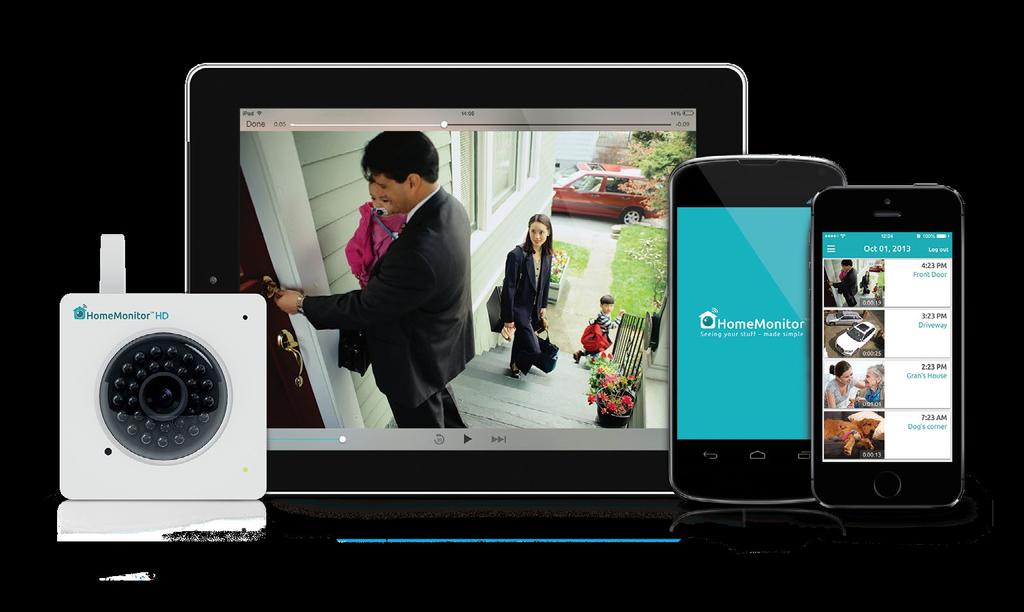 Tervetuloa HomeMonitor käyttäjäksi Yhdistämällä ammattitason langattomat internet-kamerat ja tilin turvallisessa pilvipalvelussa, HomeMonitor antaa sinulle yhteyden kotiisi mistä päin