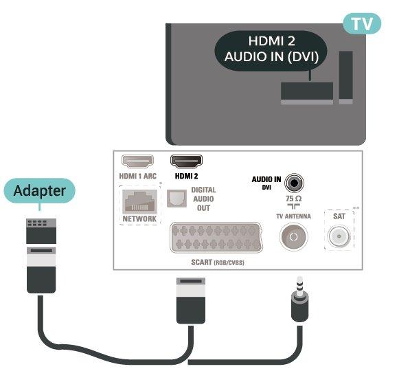 Ota EasyLink käyttöön Yleisasetukset > EasyLink > EasyLink > Käytössä HDMI CEC -yhteensopivien laitteiden käyttäminen TV:n kaukosäätimellä 22/24 tuuman mallit Yleisasetukset > EasyLink > kaukosäädin