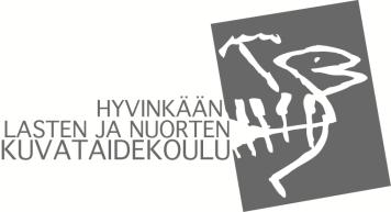 KUVATAIDEKOULUN SÄÄNNÖT JA KÄYTÄNNÖT Villa Arttu Kankurinkatu 4-6 05800 Hyvinkää 019-459 2446 opettajainhuone www.hyvinkaa.fi/kuvataidekoulu henkilökunnan sähköpostit: etunimi.sukunimi@hyvinkaa.