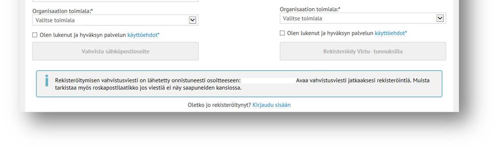 osastoilla/yksiköissä omansa). Pääkäyttäjällä on lausuntopalvelu.fi:ssä tavallista käyttäjää laajemmat käyttöoikeudet. Organisaation koosta ja lausuntopalvelu.