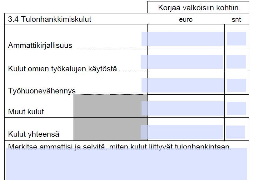 kohdistuvat freelancertuloon Ilmoita 