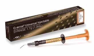 GC G-aenial Universal Injectable 3 + 1 GC D-Light