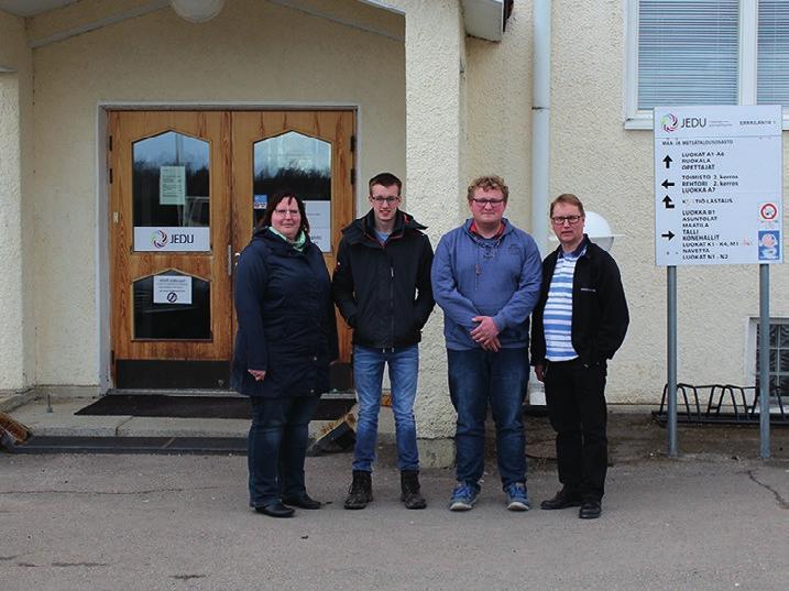 Nivalan ammattiopisto 9 4 8 34 3 9 1 68 Oulaisten ammattiopisto 1 2 1 7 2 26 1 40 Piippolan ammatti ja kulttuuriopisto 3 4 11 2 14 2 36 Ylivieskan ammattiopisto 2 1 10 17 2 32 Työelämäpalvelut 1 4 1