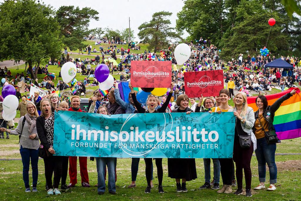 1. Johdanto Ihmisoikeusliiton toiminta vuonna 2017 oli vireää ja näkyvää.