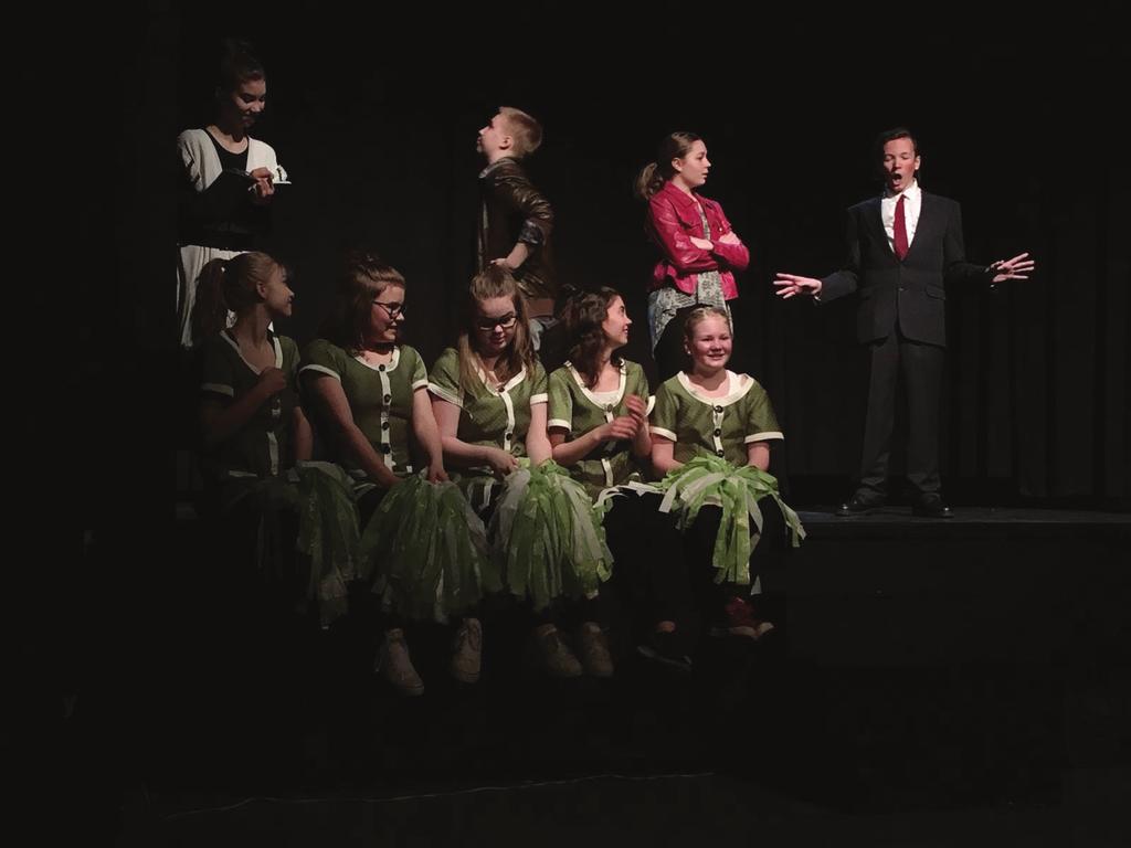 Yhteiset opinnot Lapsiteatter i I 7 10 -vuotiaiden opiskeluun sisältyy teatteritaiteen perusteita, ääni- ja liikeharjoitteita, tekstistä teatteriin sekä improvisaatioita.