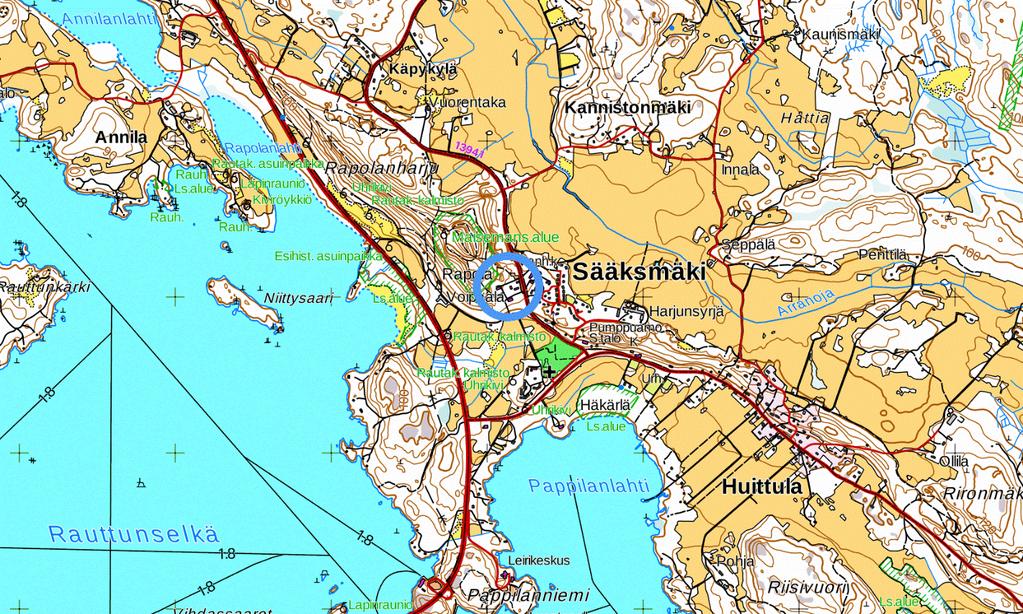 2 Tutkimuksen perustiedot Kohde: Valkeakosken Voipaalan kartanon pihapiiriin suunniteltu pysäköintipaikka Tutkimuksen tyyppi: arkeologinen koetutkimus Kenttätyöaika: 4.11.