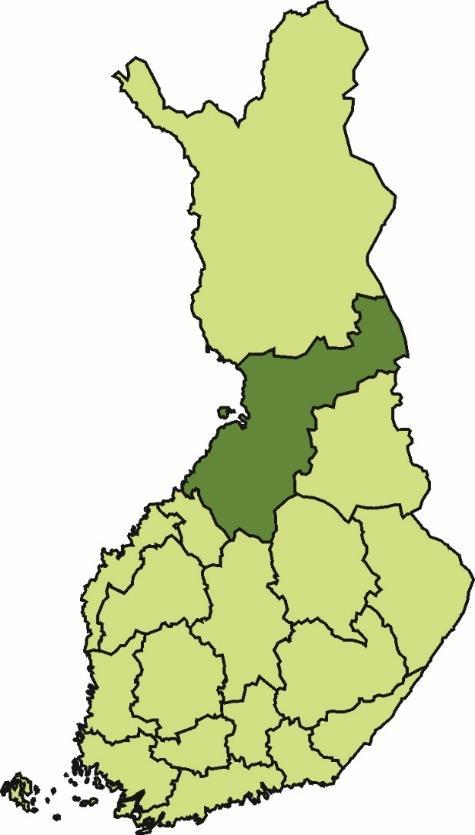 Pohjois-Pohjanmaan maakunta Asukkaita n. 411 900 7,5 % koko maan väestöstä Keski-ikä 39,6 vuotta (koko maa 42,5) 0-17-vuotiaita n. 24 % 18-64-vuotiaita n.