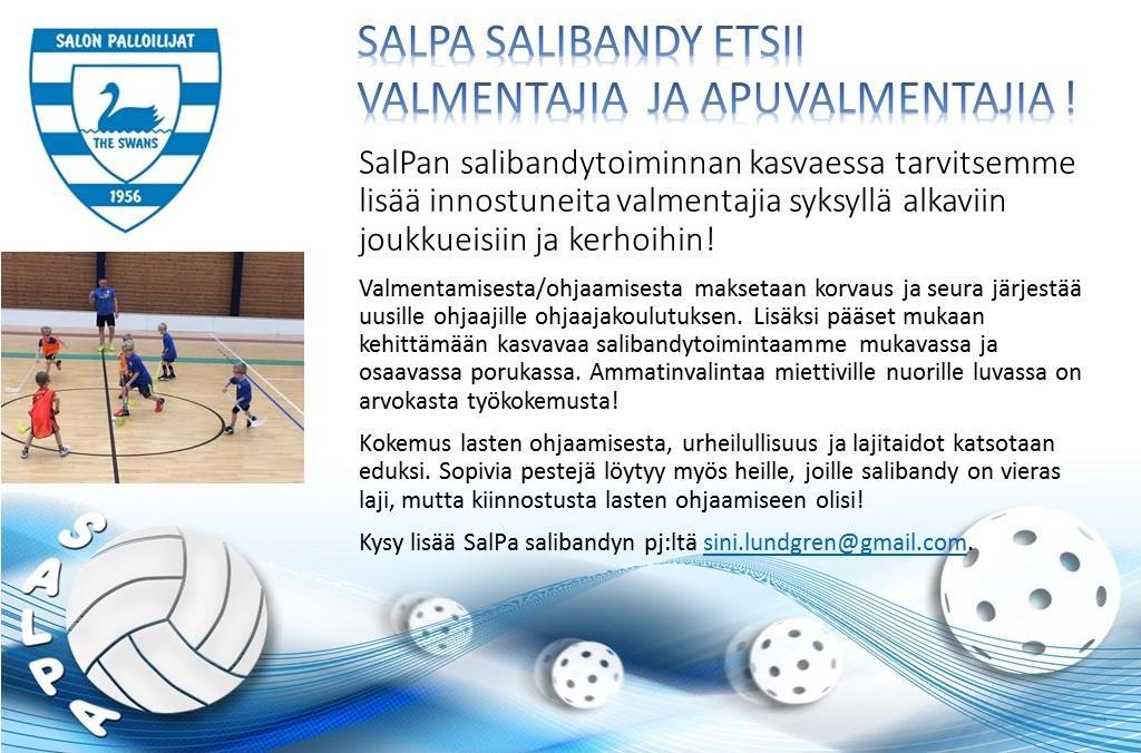 YHTEISTYÖKUMPPANIT TIEDOTTAVAT: Salon Seudun Sanomat: Salkkari seuraa tiiviisti seudun urheilua.