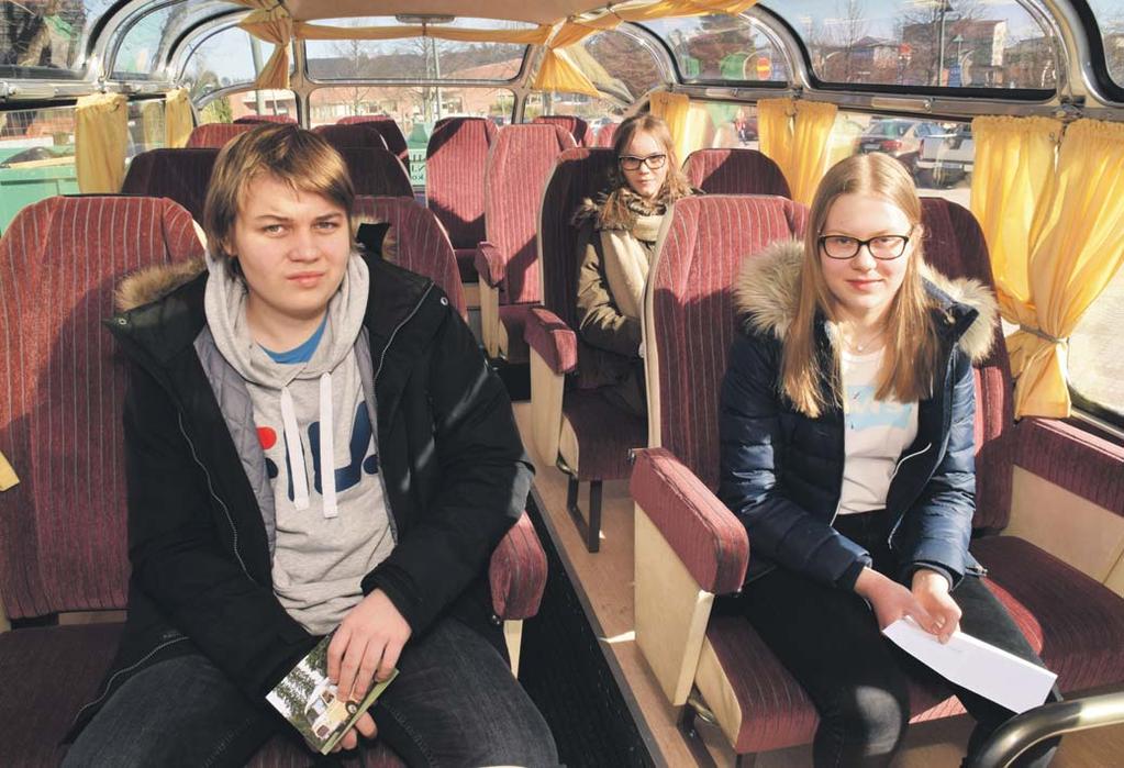 KUNTA TIEDOTTAA Nuorilta parannusehdotuksia joukkoliikenteeseen Kuva: Pekka Paloranta Nuorilta kysyttiin viime syksynä mielipiteitä mm.