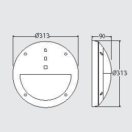 valkoinen, E27, IP44 82037 16