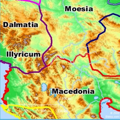 Illyrikon vai Illyria Iso Raamatun Tietosanakirja sanoo Illyrikonista seuraavaa: Illyrikon l. Illyria oli laaja alue Adrianmeren itä- ja koillisrannikolla.