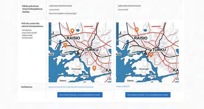 Palvelun kautta pääsee vertailemaan niitä