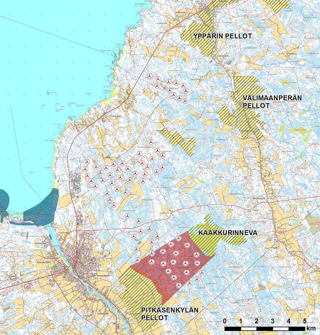 Kalajoki Pyhäjoki tuulivoimapuistot 13 (41) Kuva 10.