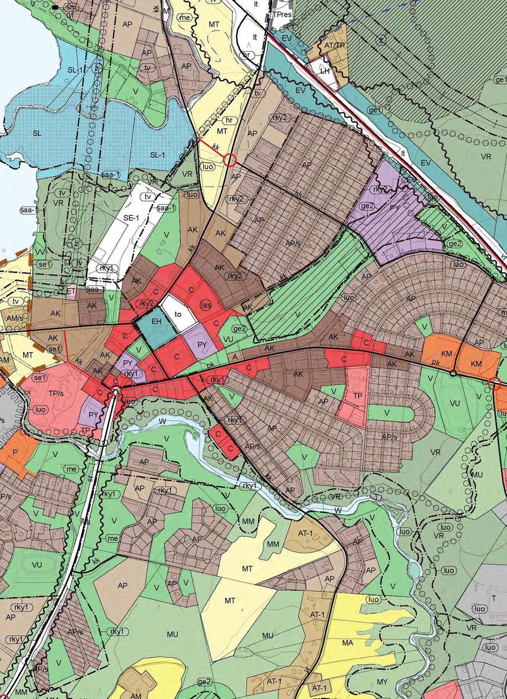 KARKKILAN KESKUSTAAJAMAN JA KAAKKOISOSAN OSAYLEISKAAVA,