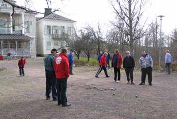 Villa Saaro ravintolan pihalta on toivottavasti lumet salanneet,